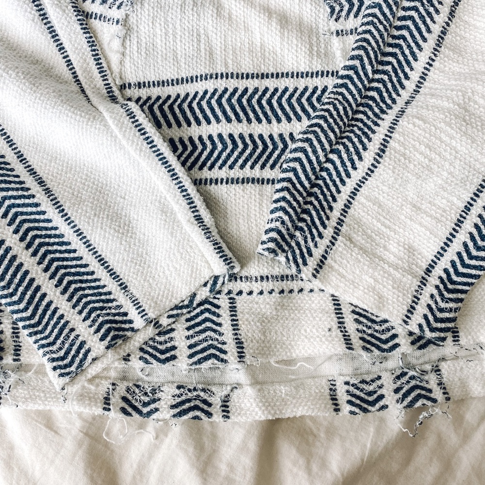 Hooded Poncho Sweatshirt - Picture 5 of 6